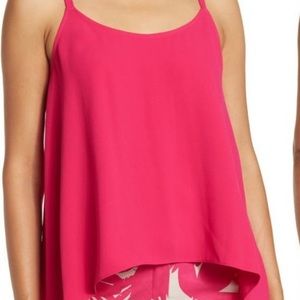 Trina‎ Turk Hot Pink Swing Tank